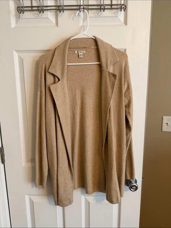 Versona Sweaters - Women’s Light Tan Cardigan
